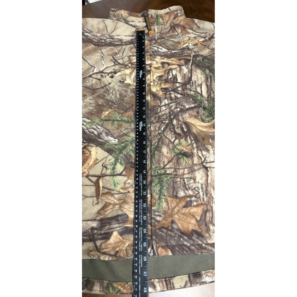 Scent-Lok Carbon Alloy Men's 2XL Regular Full Zip Camo Polyester Jacket - Picture 10 of 16